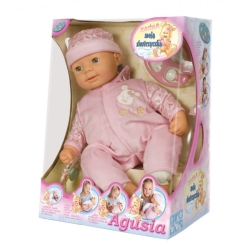 AGUSIA LALA FUNKCYJNA 46cm ZAMYKA OCZY, PIJE, PŁACZE - 1
