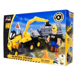 KLOCKI MAXI 630 23el. CIĘŻARÓWKA Z DŹWIGIEM - 2
