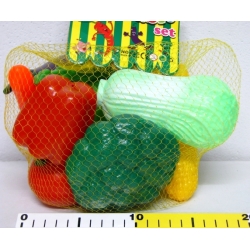 WARZYWA W SIATCE 'VEGETABLE SET' PLASTIKOWE (191960) - 1