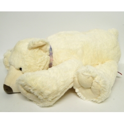 PLUSZ NIEDŹWIEDŹ POLARNY PROSZKA 46cm MIĘCIUTKI - 2