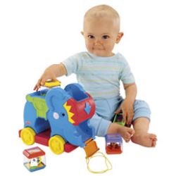 'Fisher-Price' C0244 Słonik z klockami (144002) - 2