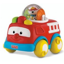  'Fisher-Price" Pojazd z kuleczką - straż pozarna J1651 - 1