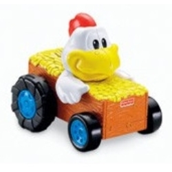 "Fisher-Price" KOGUT -ZWIERZAK POTRZĄŚNIJ I JEDŹ - 1