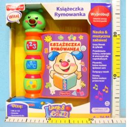 "Fisher-Price" L4886 Rymowana książeczka (192760) - 3