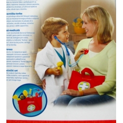 "Fisher-Price" DOKTOR Z DZIAŁAJĄCYM STETOSKOPEM (L6556) - 2