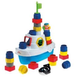 "Fisher-Price" L7194 POJAZD WYŁADOWANY KLOCKAMI - 1