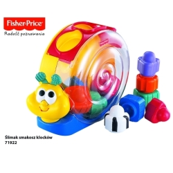  'Fisher-Price' Ślimak smakosz klocków (71922) - 1