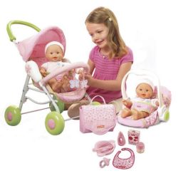 FISHER PRICE 72103 MY BABY - ZESTAW Z LALKĄ - 2