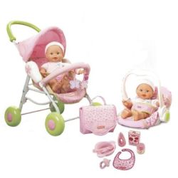 FISHER PRICE 72103 MY BABY - ZESTAW Z LALKĄ - 1