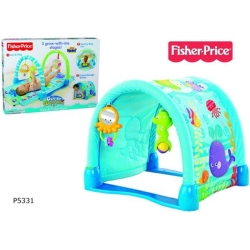 "Fisher-Price" P5331 BŁĘKITNY TUNEL -MATA Z ZABAWKAMI (P5331/3) - 1