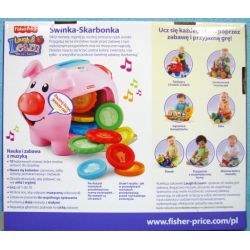 "Fisher-Price" P6675 ŚWINKA SKARBONKA MUZYCZNA - 3