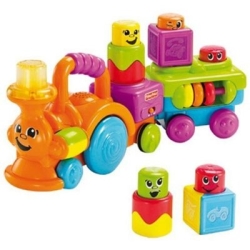 FISHER PRICE POCIĄG WESOŁYCH KLOCKÓW F-7528 (P7528) - 1