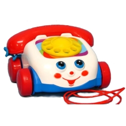 "Fisher-Price" - Telefon do ciągnięcia + dzwonek (77816) - 2