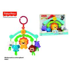 "Fisher-Price" MINIKARUZELA ZE ZWIERZĘT. DZWONECZ. (R9681) - 1
