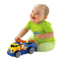 "Fisher-Price" CIĘŻARÓWKA Z KULKĄ T5772 MUZYCZNA - 2