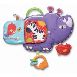 "Fisher-Price" T9238 HIPOPOTAM WESOŁY Z MATERIAŁU - 2