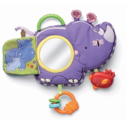 "Fisher-Price" T9238 HIPOPOTAM WESOŁY Z MATERIAŁU - 3