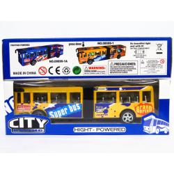 AUTOBUS PLASTIKOWY Z DŹWIĘKAMI NA KOŁO ZAMACHOWE - 5