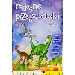 KSIĄŻKA 'RADOSNE PRZEDSZKOLAKI' cz.3 Z PŁYTĄ CD i NUTAMI - 1