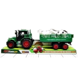 TRAKTOR Z PRZYCZEPĄ ZE ZWIERZĘTAMI 33cm (G022825) - 4