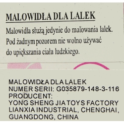 KOSMETYKI LALI Z TIPSAMI KWIATUSZEK PRZEZROCZ na blistrz - 2