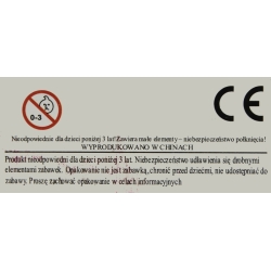 KOSMETYKI LALI Z TIPSAMI KWIATUSZEK PRZEZROCZ na blistrz - 3