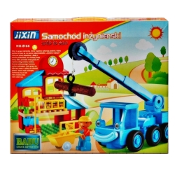 KLOCKI MAXI 37el ZESTAW BUDOWLANY Z DŹWIGIEM 38198 (G038198) - 1