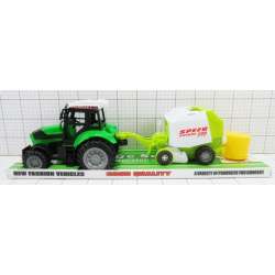 Traktor 50cm z prasą do słomy/siana belarką - 5