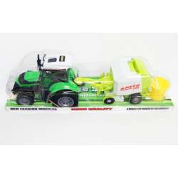 Traktor 50cm z prasą do słomy/siana belarką - 2