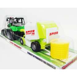 Traktor 50cm z prasą do słomy/siana belarką - 4
