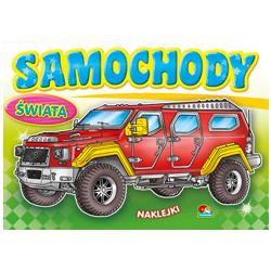 Kolorowanka 'SAMOCHODY ŚWIATA' [578] czerwony terenowy - 1