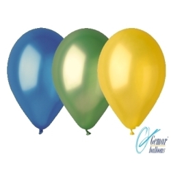 BALON 'METALIC -10'' (100szt.) 24cm GM90 (GM90/AS)