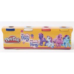 'PLAY-DOH' 22657 - MY LITTLE PONY 4 tuby - 1