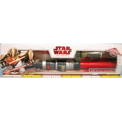 STAR WARS MIECZ PODWÓJNY ŚWIETLNY Z DŹWIĘKIEM w pudełku (012-91497) - 3
