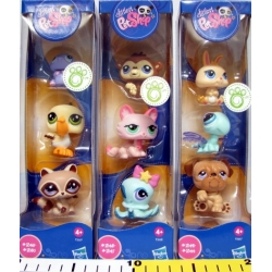 LITTLEST PET SHOP 3 ZWIERZĄTKA pudełko pionowe 93664 (GXP-508696) - 3