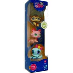 LITTLEST PET SHOP 3 ZWIERZĄTKA pudełko pionowe 93664 (GXP-508696) - 4