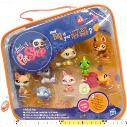 LITTLE PET SHOP 8 ZWIERZACZKÓW w torbie pcv - 4