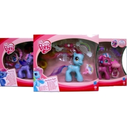 MY LITTLE PONY KONIK Z DŁUGIMI WŁOSAMI /WYMIENNE FRYZURY - 1