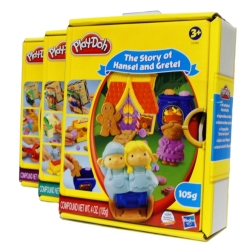 'PLAY-DOH' BAJKI -3 ŚWINKI, JAŚ I MAŁG, CZ.KAPTURE (24396) - 1