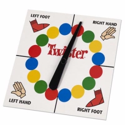 GRA MB 16965 TWISTER ZAPLĄCZE CIĘ W SUPEŁEK -HASBRO - 3