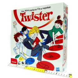 GRA MB 16965 TWISTER ZAPLĄCZE CIĘ W SUPEŁEK -HASBRO - 6