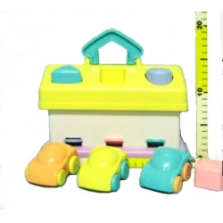 EDUKACYJNY DOMEK Z KLUCZYKAMI - pudelko - 2