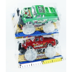 AUTO TERENOWE -ŚWIECĄCE KOŁA 19cm NA KOŁO ZAMACHOWE - 3