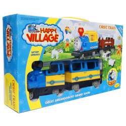 Klocki MAXI 0033 kolejka z dźwiękiem 'Happy village' - 1