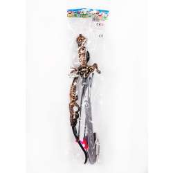 Łuk ze strzałami na przyssawki, miecz giętki 50cm - 1