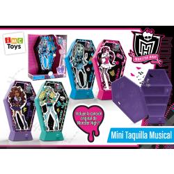 MONSTER HIGH -MINI MUZYCZNY KUFEREK Z PIOSENKĄ 23cm (GXP-517962) - 1