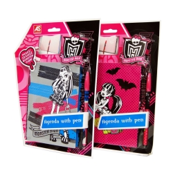 MONSTER HIGH -NOTATNIK Z DŁUGOPISEM - 1