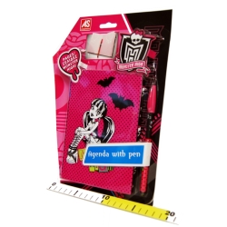 MONSTER HIGH -NOTATNIK Z DŁUGOPISEM - 2
