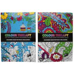 Colour therapy - A4 w miękkiej okładce, 32 niesamowite wzory (P384032) - 5