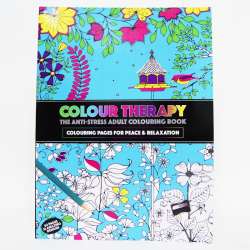 Colour therapy - A4 w miękkiej okładce, 32 niesamowite wzory (P384032) - 1
